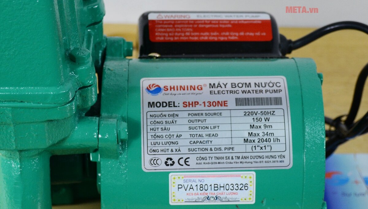 Máy bơm chân không Shining SHP-230EA