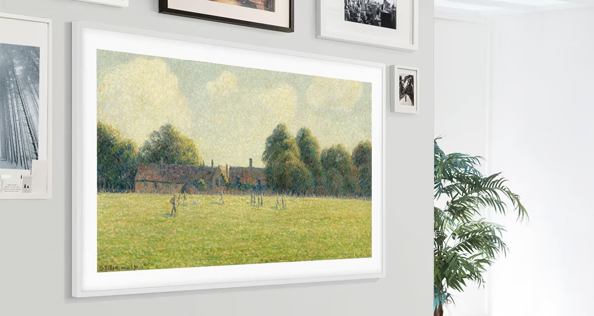 Tivi Samsung 4K 65 inch QA65LS03D có thiết kế hình khung tranh cực kỳ nổi bật