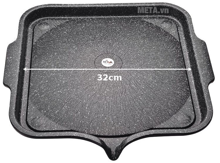 Chảo nướng chống dính Kova vuông HGS