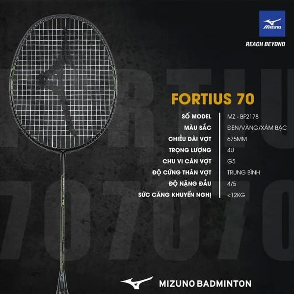 Mizuno FORTIUS 70 4U (MZ-BF2178)