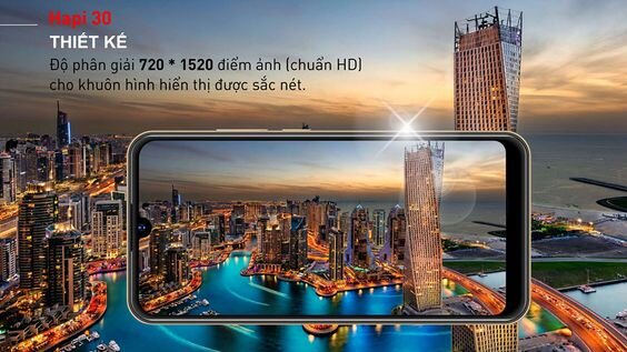 Hiển thị sắc nét trên màn hình chuẩn HD