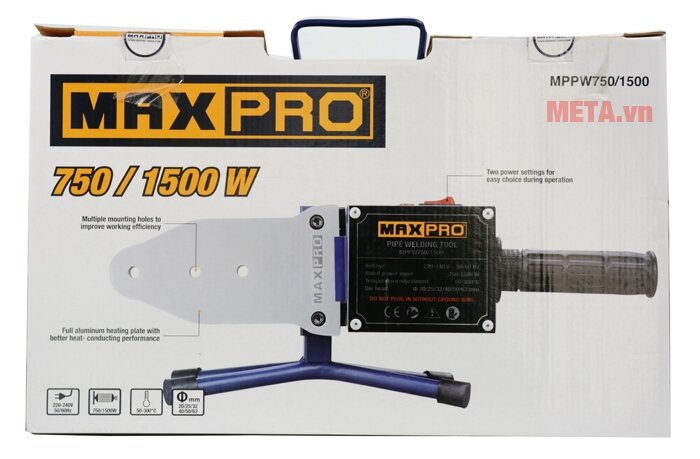Máy hàn nhiệt ống nước Maxpro MPPW750/1500
