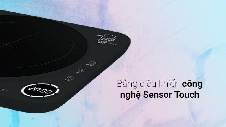 Bếp từ đơn Dreamer DC-IH01B | Bảng điều khiển công nghệ Sensor Touch