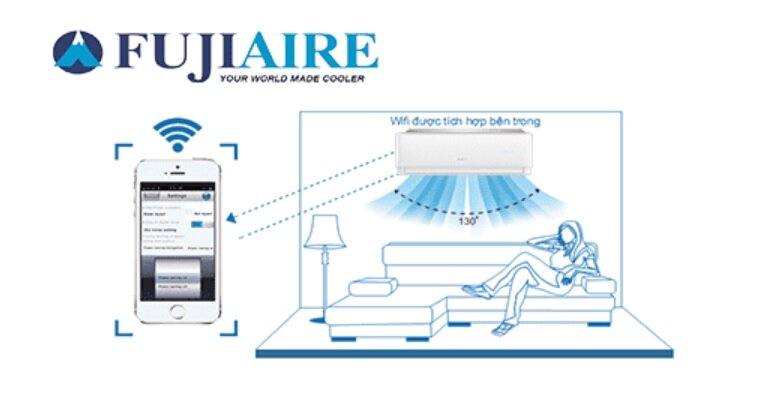Điều hòa Fujiaire FFJW24C-MA-IU/FJL24C-MA-OU có khả năng làm lạnh nhanh 