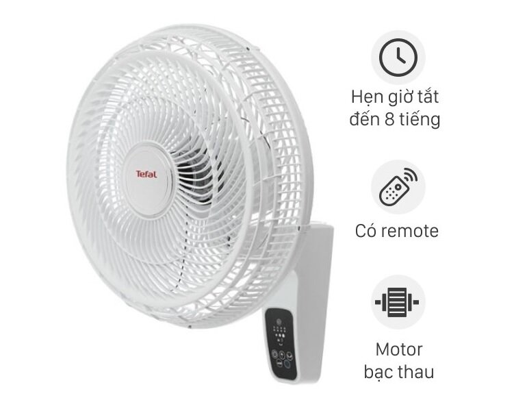 Quạt treo tường Tefal VH657690