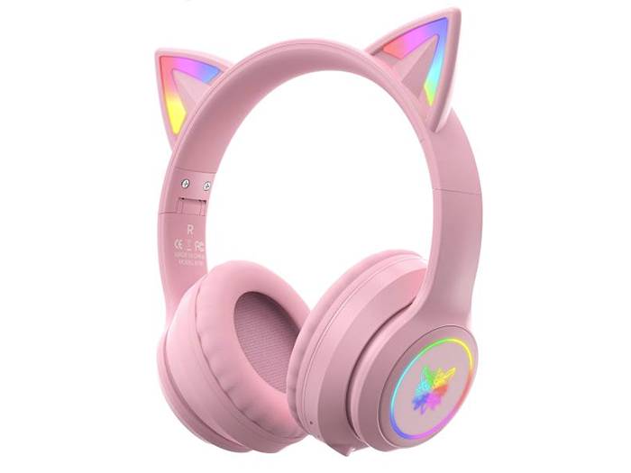 Tai nghe chơi game màu hồng Tai nghe chơi game màu hồng