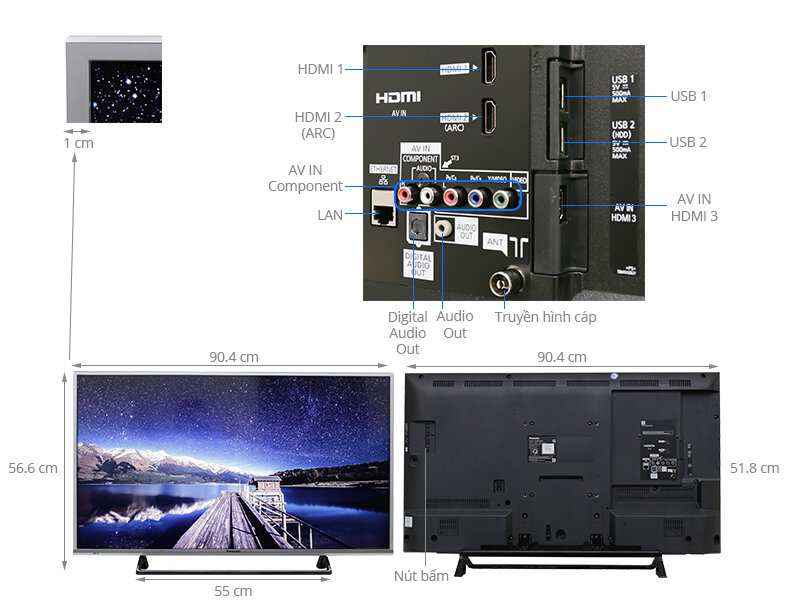 Smart Tivi Panasonic 40 inch TH-40CS620V Smart Tivi Panasonic 40 inch TH-40CS620V