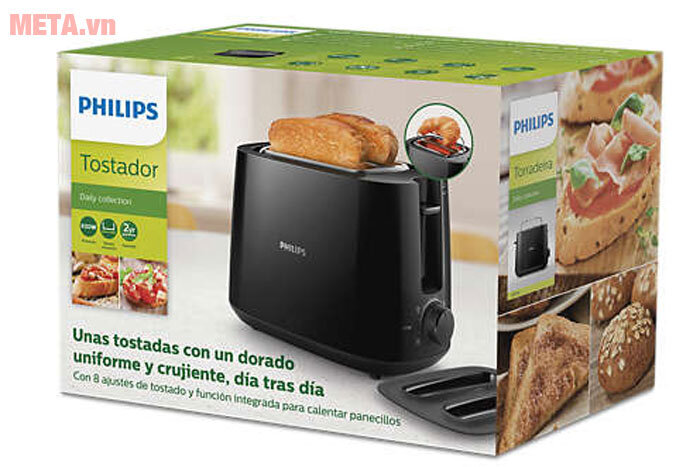 Máy nướng bánh mì Philips HD2582 Máy nướng bánh mì Philips HD2582