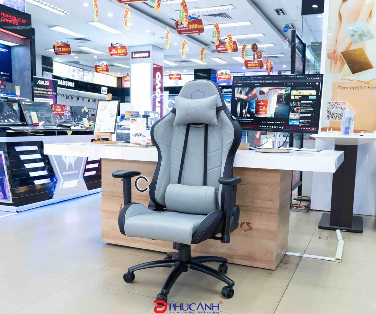 ghế gaming cooler master