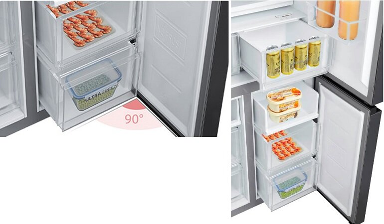 Tủ lạnh Toshiba Inverter 511 lít GR-RF610WE-PMV(37)-SG