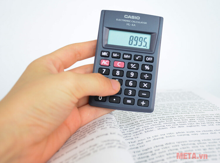 Máy tính bỏ túi Casio HL-4A Máy tính bỏ túi Casio HL-4A