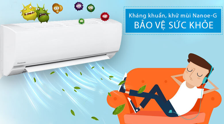 Máy lạnh Panasonic 1.5 HP CU/CS-N12SKH-8 Máy lạnh Panasonic 1.5 HP CU/CS-N12SKH-8
