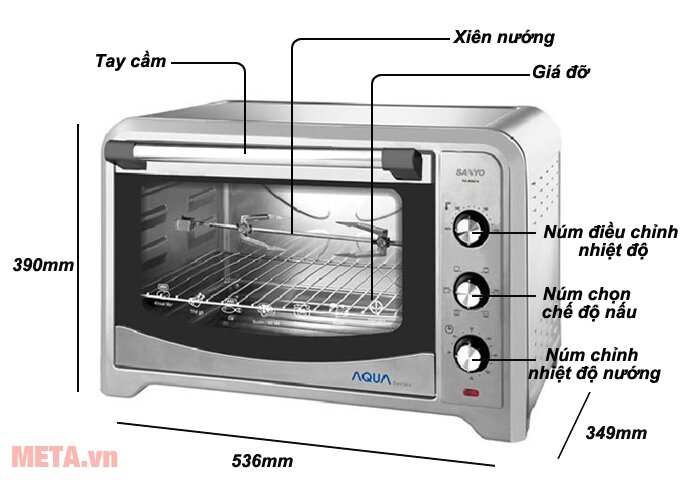Lò nướng Aqua ATO-CRL9076