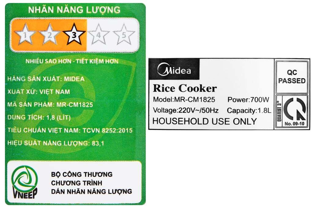 Thông số kỹ thuật của nồi cơm điện Thông số kỹ thuật của nồi cơm điện