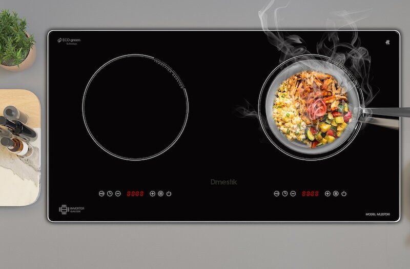 Ứng dụng của bếp từ D’mestik ML207 DKI (Ảnh: D’mestik).