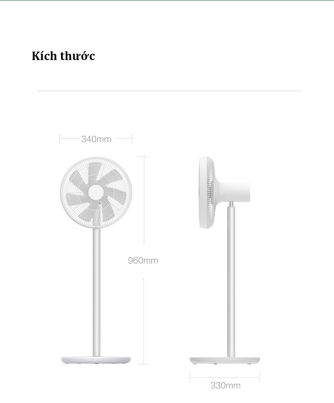 Quạt cây Xiaomi Smartmi Standing Fan 2...