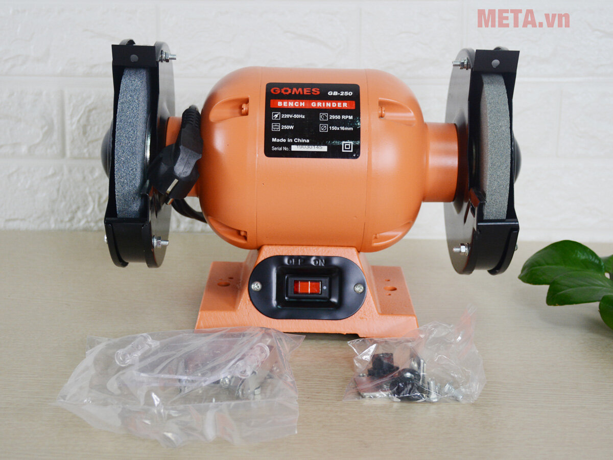 Máy mài hai đá Gomes GB250 (150mm)