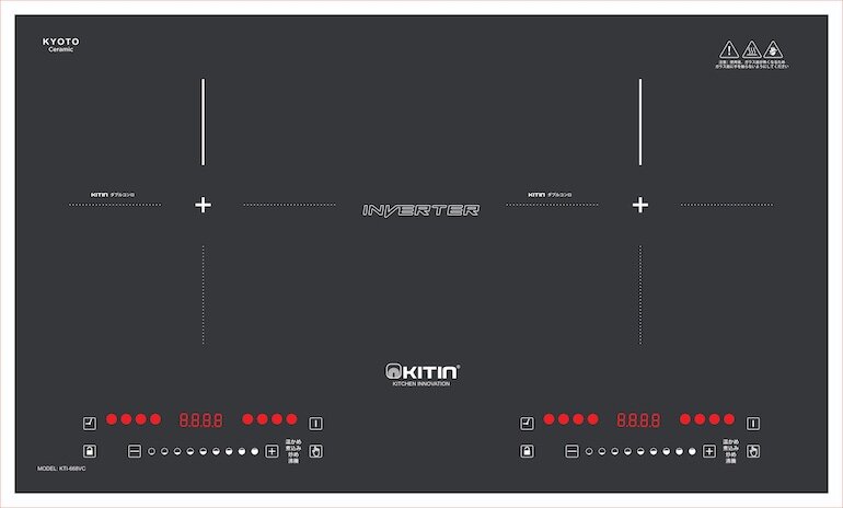 Nấu ăn nhanh chóng, đa dạng với tổng công suất lên tới 4400W