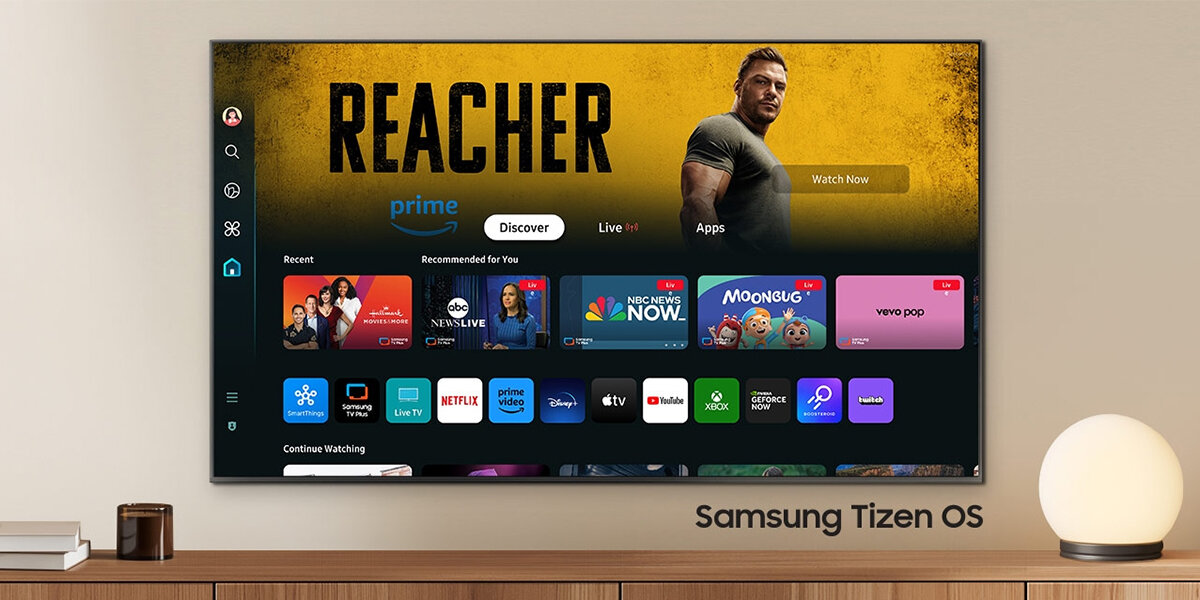 Nâng tầm giải trí với với hệ điều hành Samsung Tizen