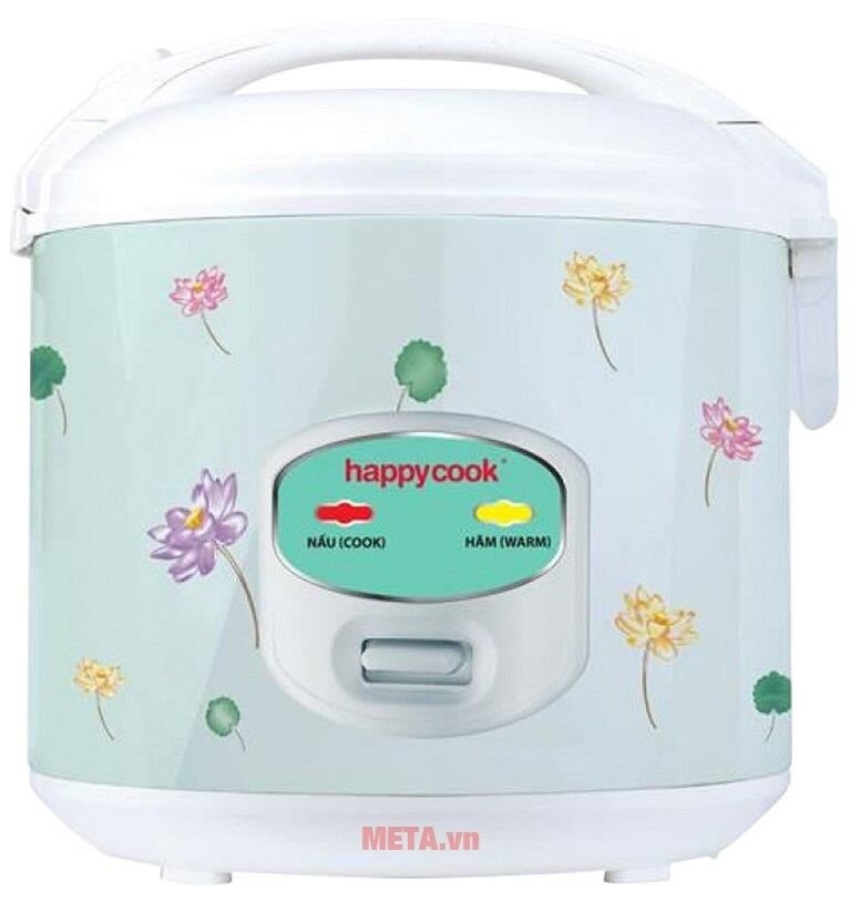 Nồi cơm điện nắp gài HappyCook HCJ-1811 - 1,8 lít (Xanh)