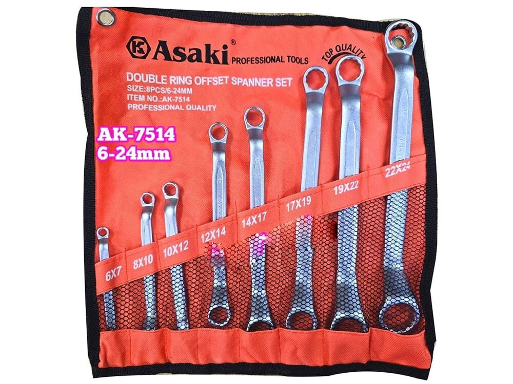 Bộ hai đầu vòng Asaki AK-7514