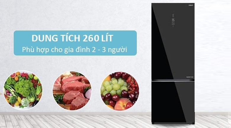 Tủ lạnh Aqua AQR-IG298EB(GB) - 283L Inverter
