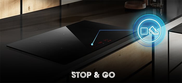 Bếp điện từ 4 vùng nấu Elica Ratio 604 Plus BL