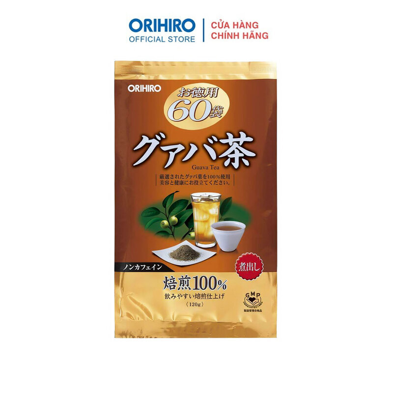 Trà ổi Orihiro 60 gói Trà ổi Orihiro hỗ trợ giảm cân