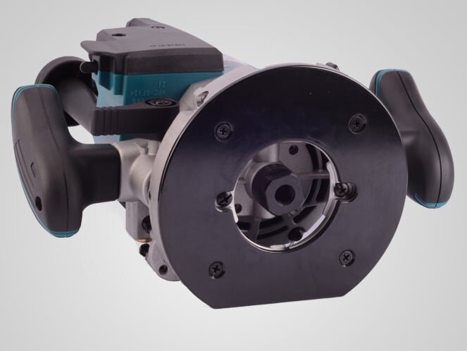 Mặt đế của máy phay gỗ  Máy phay gỗ Makita