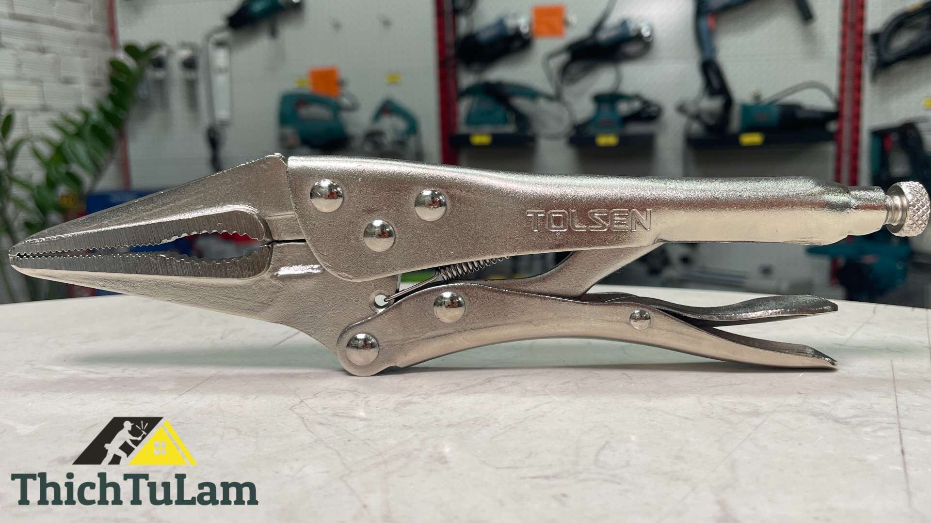 Kìm bấm nhọn 230mm / 9in Tolsen 10052