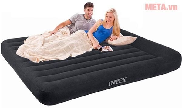 Đệm hơi đôi Intex 1m52 66769 (có kèm bơm)