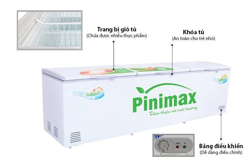 Tủ đông Pinimax inverter 1 ngăn 1300 lít PNM-139AF3 Tủ đông Pinimax inverter 1 ngăn 1300 lít PNM-139AF3