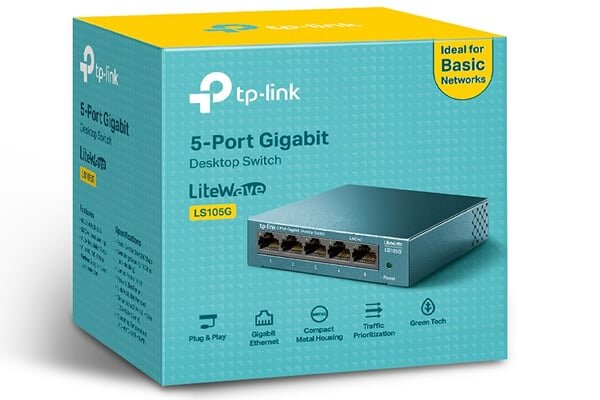 Hộp đựng Thiết bị chia mạng Switch TP-Link LS105G TP-Link LS105G