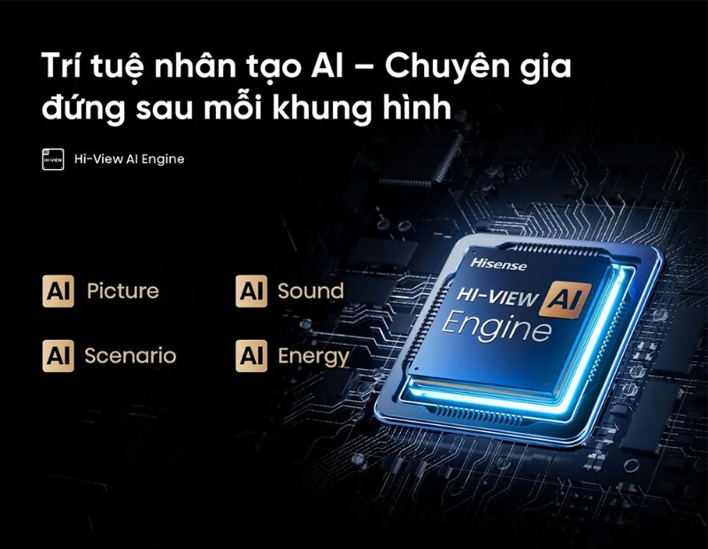 Smart Tivi Mini-LED Hisense 4K 85 inch 85U6Q