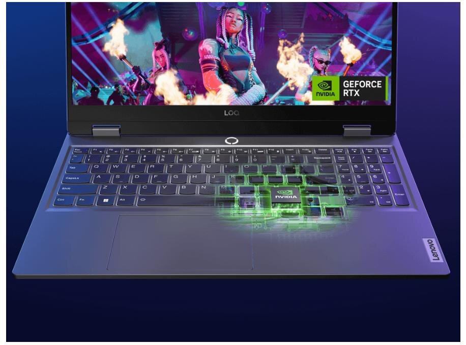 Laptop Lenovo Gaming LOQ 15IRX9 (83DV00D5VN) (NVIDIA Geforce RTX 4050 6GB/i7 13650HX/16GB RAM/512GB SSD/15.6 FHD 144hz/Win11/Xám) 4