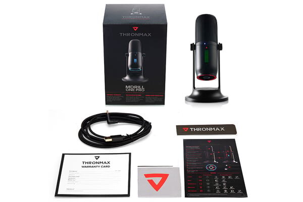 Trọn bộ sản phẩm Microphone Thronmax Mdrill One Pro M2P Jet Microphone Thronmax Mdrill One Pro M2P Jet