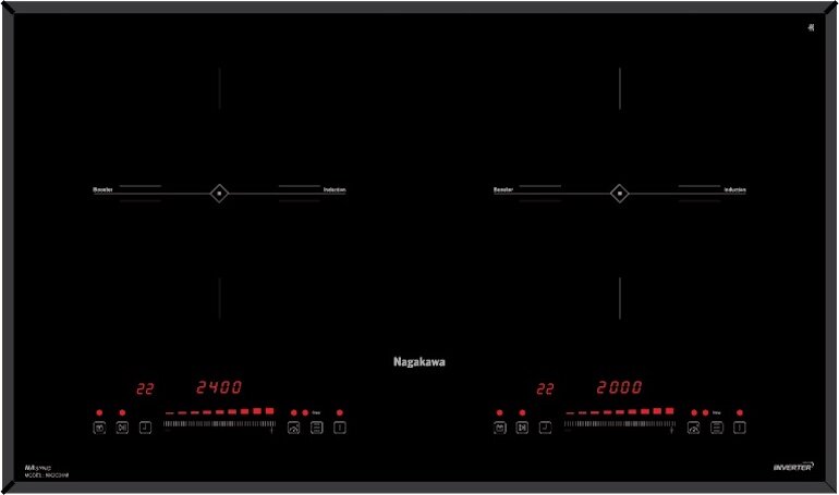 Bếp từ âm 2 vùng nấu Nagakawa NK2C01M