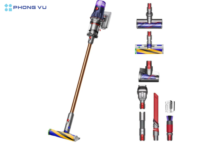 Sản phẩm được đính kèm nhiều phụ kiện tiện ích