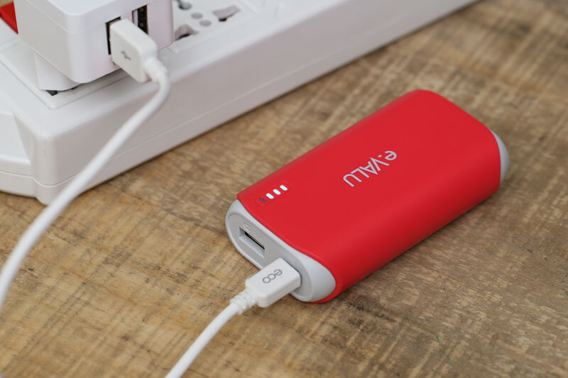 Pin sạc dự phòng 5000mah eValu Roller 2 Pin sạc dự phòng 5000mah eValu Roller 2