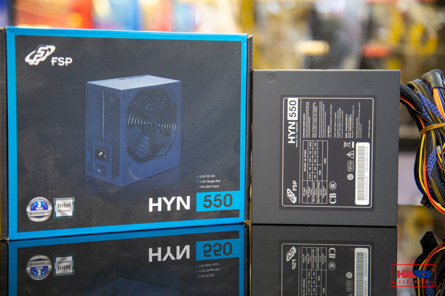 Nguồn FSP Power Supply HYN Series HYN550ATX  Active PFC (Màu Đen) giới thiệu 2