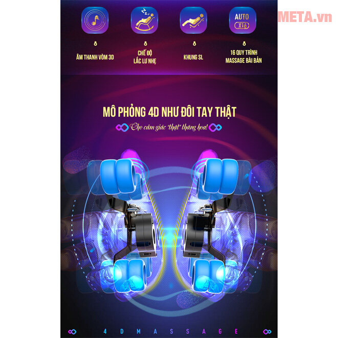 Ghế massage Okasa OS-668