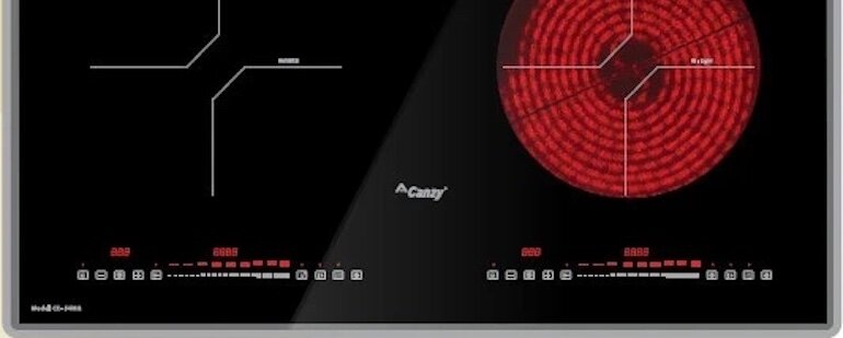 Bếp từ hồng ngoại âm 2 vùng nấu Canzy CZ-54MG