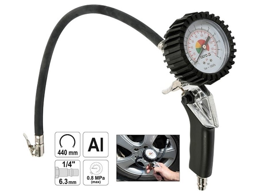 Súng bơm lốp Yato YT-2370 Súng bơm lốp Yato YT-2370
