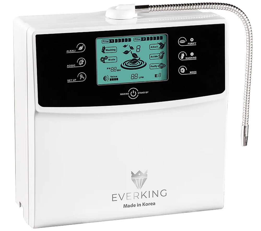 Máy lọc nước điện giải Ion kiềm Everking Ek-99 Hàn Quốc để bàn tiện lợi