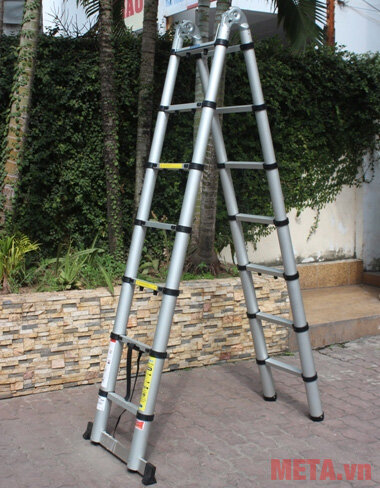 Thang nhôm rút gọn chữ A Sumo ADT808B (5m)