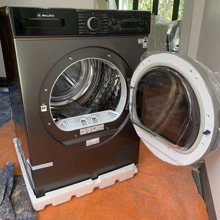 Máy sấy Malloca MTD-T1510HP trên thực tế