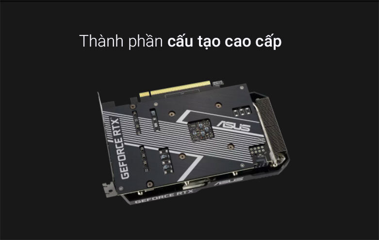 Card màn hình/ VGA ASUS DUAL GeForce RTX 3060 OC 12G | Thành phần cấu tạo cao cấp