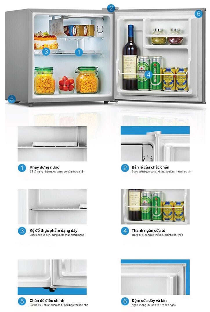 Tủ lạnh dùng cho khách sạn Tủ lạnh khách sạn