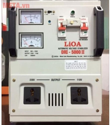 Ổn áp 1 pha Lioa 5KVA DRI 5000 Ổn áp 1 pha Lioa 5KVA DRI 5000