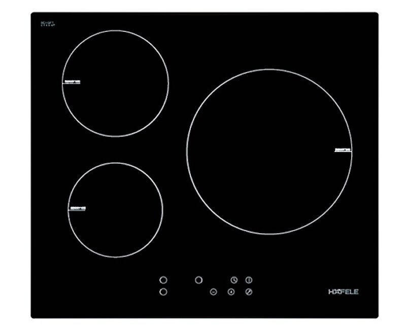 Bếp từ âm 3 vùng nấu Hafele HC-IP604A 538.01.681 được trang bị bảng điều khiển cảm ứng thông minh